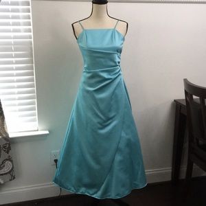 Turquoise gown